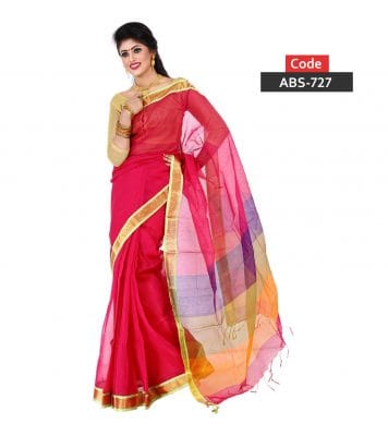 Tangail Half Silk Saree (ABS-727)