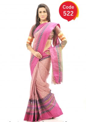 Tangail Cotton Saree (KTS-522)