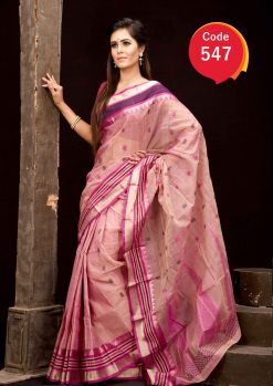 Tangail Cotton Saree (KTS-547)