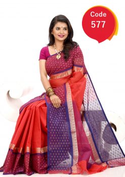 Tangail Cotton Saree (KTS-577)