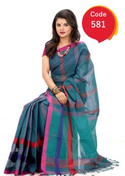 Tangail Cotton Saree (KTS-581)
