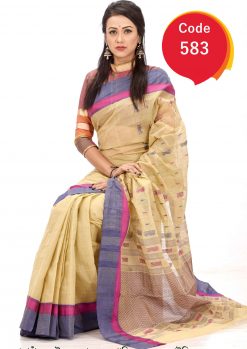 Tangail Cotton Saree (KTS-582)