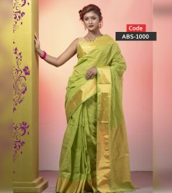 Tangail Half Silk Saree (ABS-1000)