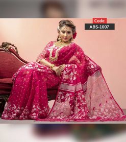 Tangail Half Silk Saree (ABS-1007)