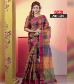 Tangail Half Silk Saree (ABS-1008)
