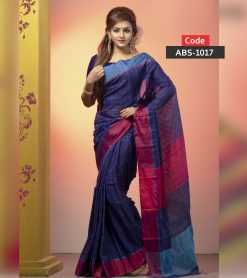 Tangail Half Silk Saree (ABS-1017)