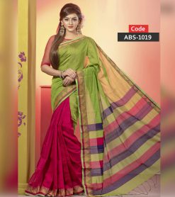 Tangail Half Silk Saree (ABS-1019)