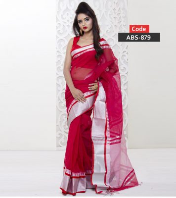 Tangail Half Silk Saree (ABS-879)