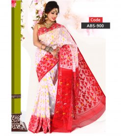 Tangail Half Silk Jamdani Saree (ABS-900)