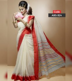 Tangail Half Silk Saree (ABS-924)