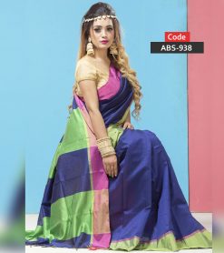 Tangail Half Silk Saree (ABS-938)