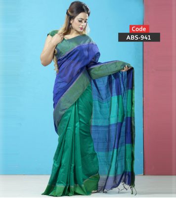 Tangail Half Silk Saree (ABS-941)
