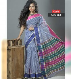 Tangail Half Silk Saree (ABS-963)