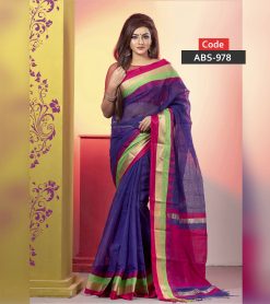 Tangail Half Silk Saree (ABS-978)