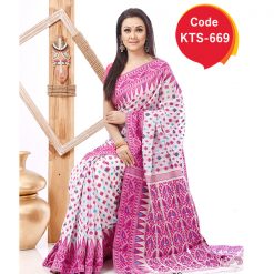 Tangail Jamdani Saree (KTS-669)