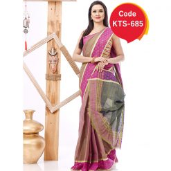 Tangail Cotton Saree (KTS-685)