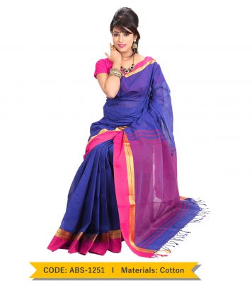 Tangail Cotton Saree (ABS-1251)