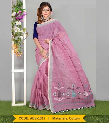 Tangail Cotton Saree (ABS-1317)