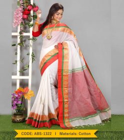 Tangail Cotton Saree (ABS-1322)
