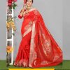 Tangail Half Silk Saree (ABS-1324)