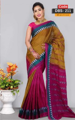 Tangail Maslise Cotton Saree (DBS-211)