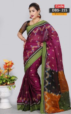 Tangail Maslise Cotton Saree (DBS-215)