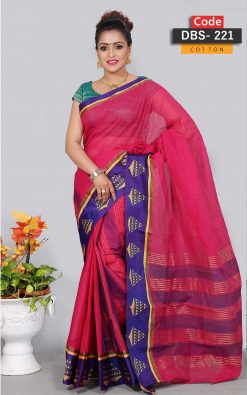 Tangail Cotton Saree (DBS-221)