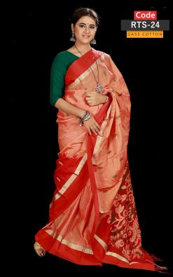 Tangail Gass Cotton Saree (RTS-24)