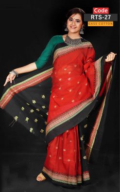 Tangail Gass Cotton Saree (RTS-27)
