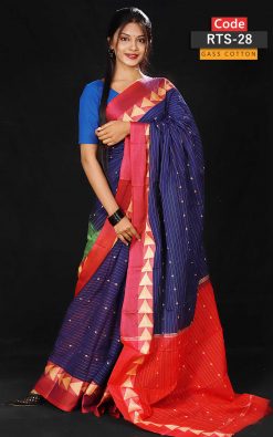 Tangail Gass Cotton Saree (RTS-28)