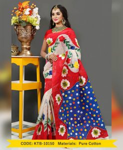 pure cotton with hand paint [brash paint] (KTB-10150)