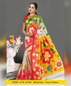 pure cotton with hand paint [brash paint] (KTB-10160)