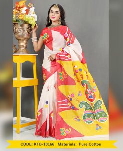 pure cotton with hand paint [brash paint] (KTB-10166)