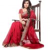 Half Silk  Saree (KTB-1409)
