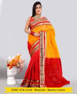 Masslice Cotton Saree (KTB-15140)