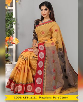 Pure Cotton Saree (KTB-15161)