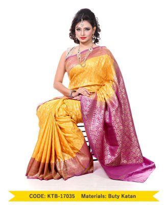 Buty Katan Saree (KTB-17035)