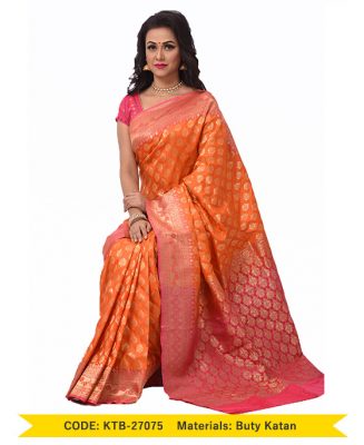 Buty Katan Saree (KTB-27075)