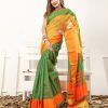 Half Silk Saree (7087)