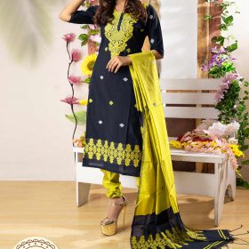 Half Silk Salwar kameez (ABS-1660)