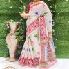 Tangail Cotton Print Saree (ABS-1671)
