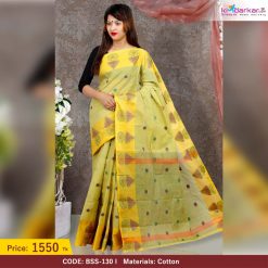 Tangail Pure Cotton Saree (BSS-130)