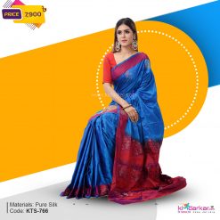 Tangail Pure Silk Saree (KTS-766)
