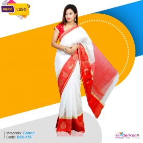 Tangail Cotton Saree (BSS-155)