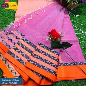 Tangail Cotton Saree (BSS-179)