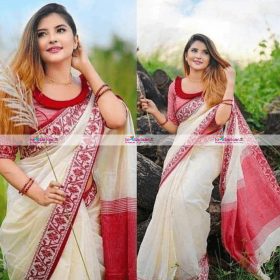 Tangail Cotton Saree