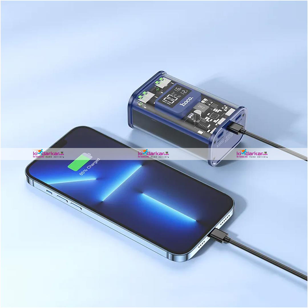 Hoco-J105-22.5W-Crystal-Fast-Charging-Power-Bank-10000-mAh
