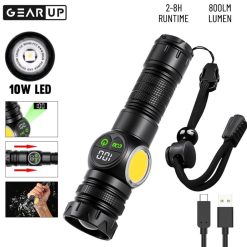 GearUP K60 Rechargeable Flashlight