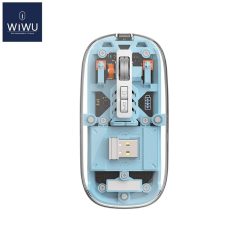 Trendy Hot Selling WIWU Crystal Transparent Wireless Mouse