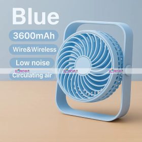 RTAKO D06 Desktop Dual-Layer Circulating Fan